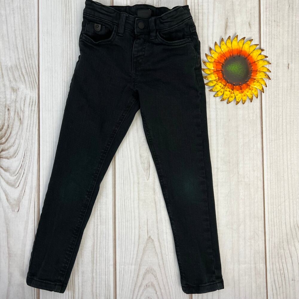 Mayoral Black Denim Slim Fit Jeans - Size 5 - Kids